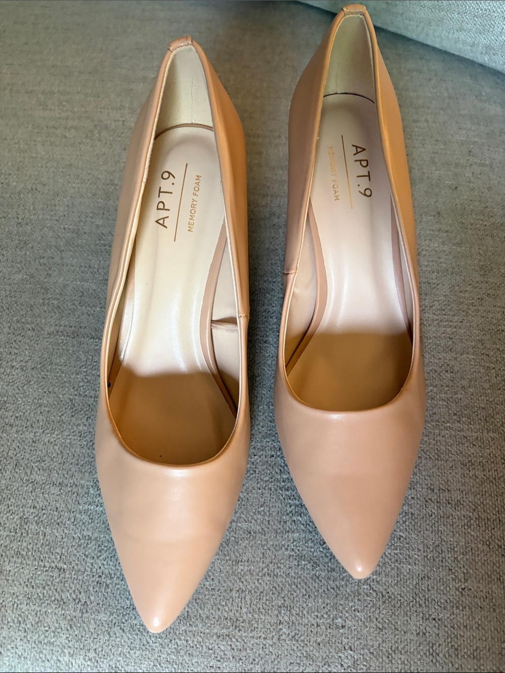 Apt. 9 Pointed-Toe Pumps in Nude - Picture 2 of 6